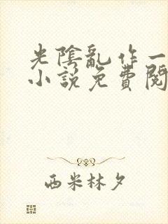 光阴乱作一团的小说免费阅读