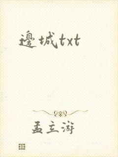 边城txt