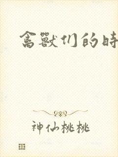 禽兽们的时间封面