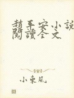 赵平安小说免费阅读全文