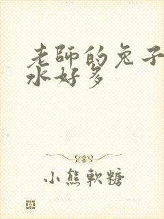 老师的兔子好软水好多
