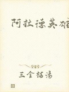阿拉德英雄传