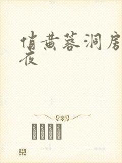 俏黄蓉洞房花烛夜封面