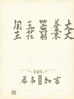 用玉器养大的公主花穷袁大夫