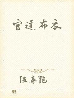 官道布衣封面