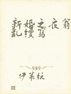 新婚之夜翁莹情乱续写封面