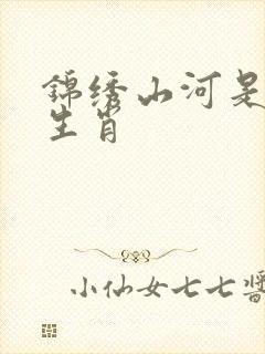 锦绣山河是什么生肖