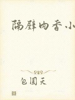 隔壁肉香小说