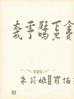太子殿下今天破戒了吗免费阅读