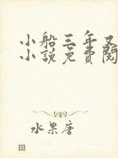 小船三年又三年小说免费阅读封面