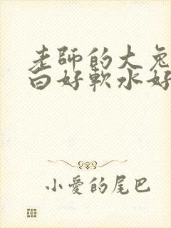 老师的大兔子好白好软水好多