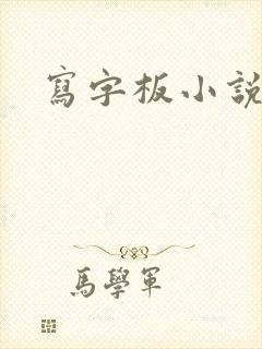 写字板小说封面