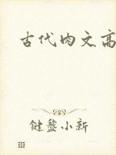 古代肉文高辣文封面