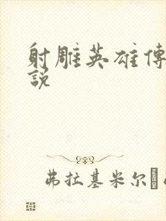 射雕英雄传 小说