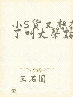 小S货又想挨C了叫大声点小封面