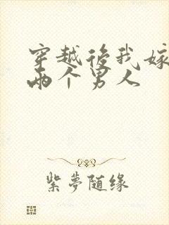穿越后我嫁给了两个男人封面
