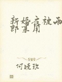 新婚夜被两个伴郎享用