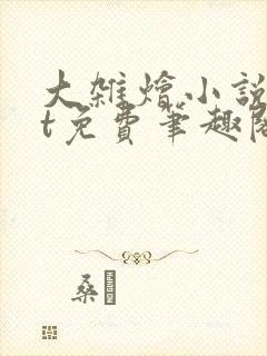 大杂烩小说txt免费笔趣阁