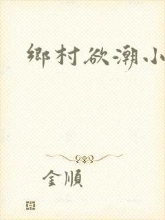 乡村欲潮小说