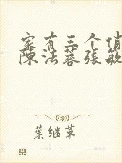 家有三个俏媳妇陈法蓉张敏
