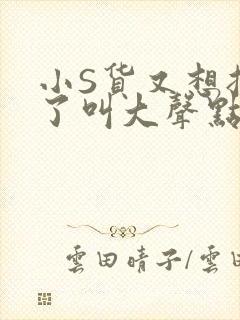 小S货又想挨C了叫大声点小