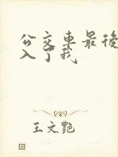 公交车最后一排入了我封面