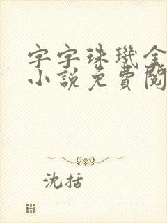 字字珠玑金银花小说免费阅读封面