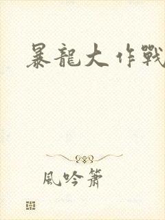 暴龙大作战封面