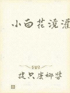 小白花浇灌日常