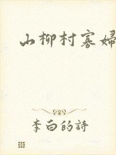 山柳村寡妇情史