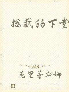 总裁的下堂妻
