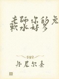 老师你的兔子好软水好多