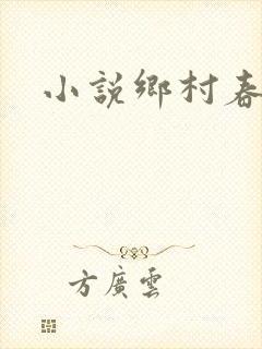 小说乡村春光封面