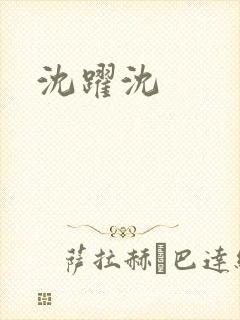 沈跃沈封面