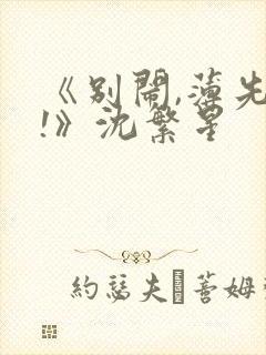 《别闹,薄先生!》沈繁星