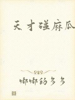天才碰麻瓜封面