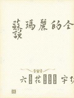 苏玛丽的全部小说封面