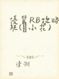 优质RB攻略系统(寀小花)封面
