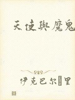 天使与魔鬼小说封面