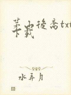 茅山后裔txt下载