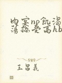肉宴np饥渴放荡总受高hbl