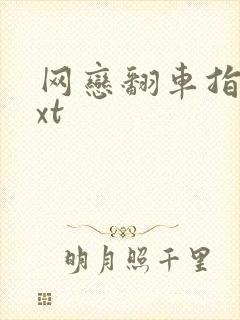 网恋翻车指南txt