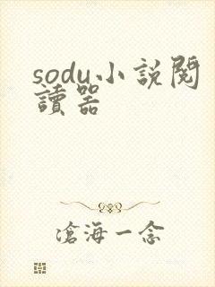 sodu小说阅读器