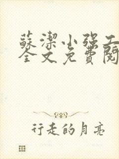 苏洁小强工地情全文免费阅读