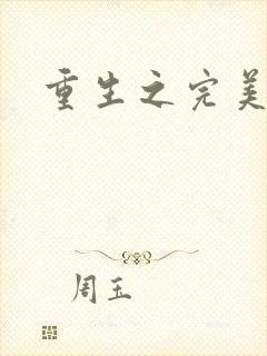 重生之完美一生封面