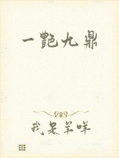 一艳九鼎封面