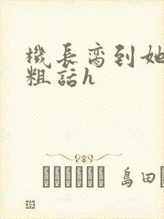 机长脔到她哭h粗话h封面
