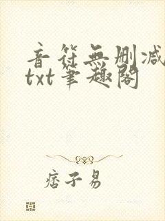 音符无删减全文txt笔趣阁封面