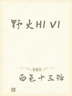 野火H1 V1