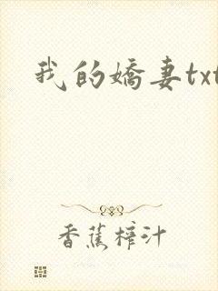 我的娇妻txt